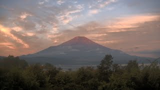 山中湖ライブカメラ タイムラプス映像（2024年9月6日） 提供：UTYテレビ山梨 [upl. by Dion]