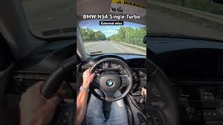 BMW N54 Single Turbo with T51r mod [upl. by Nnail945]