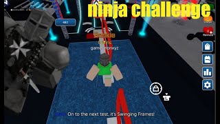 Roblox Ninja challenge [upl. by Ahgiela]