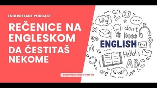 Rečenice na engleskom da čestitaš nekome [upl. by Enirhtak265]