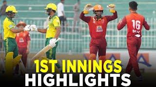 1st Innings Highlights  Stallions vs Lions  Match 12  Bahria Town Champions Cup 2024  M9A1K [upl. by Jann417]