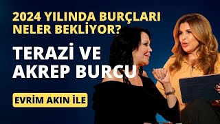 TERAZİ VE AKREP BURCU İÇİN 2024 NASIL GEÇECEK  Yükselenler nelere dikkat etmeli [upl. by Lenahtan]