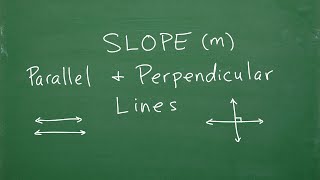 Understand Slope  Parallel and Perpendicular Lines [upl. by Stine485]