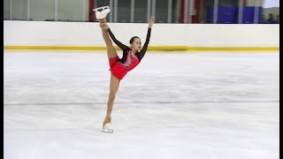 Камила Валиева ПП Kamila Valieva FS Открытое Первенство Москвы 2018 [upl. by Spain]