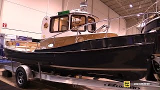 2015 Ranger Tugs R21EC Motor Boat  Deck Hull and Interior Walkaround  2015 Toronto Boat Show [upl. by Aibun]