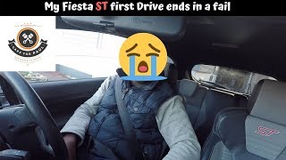 Fiesta ST first test drive ends with a fail [upl. by Grady65]