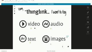 How to add YouTube video to ThingLink [upl. by Llarret542]