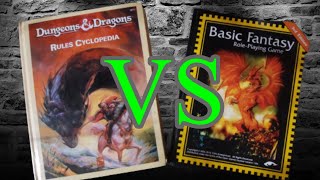 RULES CYLOPEDIA VS BASIC FANTASY [upl. by Box]