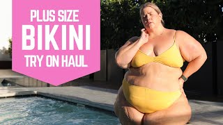 Plus Size Try On Haul Bikinis Perfect for Your Next Vacay [upl. by Enedan]