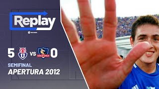 Replay Histórico Superclásico – Universidad de Chile 5 – 0 Colo Colo – Apertura 2012 [upl. by Yrreiht]