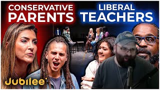 Conservative Parents vs Liberal Teachers  Middle Ground  Papa Gut Reacts [upl. by Nnahoj]