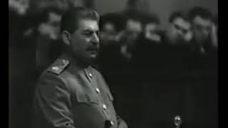 Stalin speech 1944 [upl. by Denn]