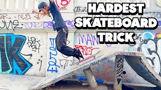 Pro Skater Reveals The Hardest Trick People Dont Know About not this [upl. by Eusassilem]