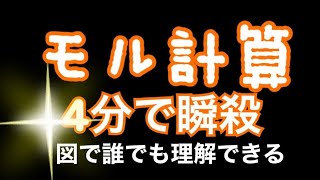 【化学基礎】モル計算 4分で基礎は完璧！ [upl. by Sukin535]