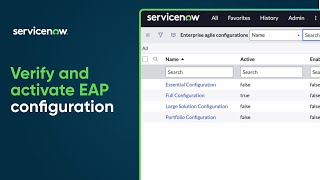 Verify EAP configuration for migration from SAFe [upl. by Dijam]