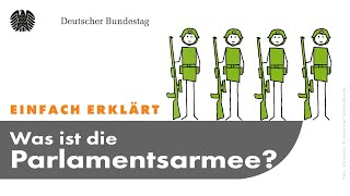 Einfach erklärt Was ist die Parlamentsarmee [upl. by Alamac]