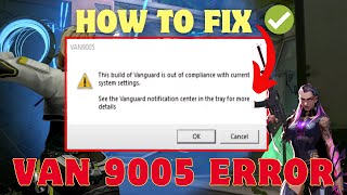 How To Fix Valorant VAN 9005 Error Code In Windows 1110  Helpful Guide 2023 [upl. by Cora374]