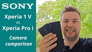 Xperia 1V vs Xperia Pro i  Camera Comparison [upl. by Ferrigno]