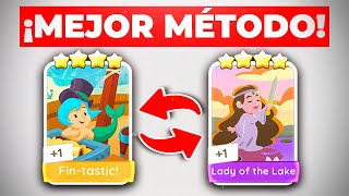 Como INTERCAMBIAR CARTAS en MONOPOLY GO 😲✅ DORADAS 👈 EnviarCambiar [upl. by Ettennat]