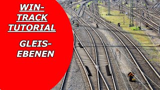 4WinTrack Tutorial Gleisplan Software Modelleisenbahn Gleisebenen [upl. by Oiracam990]