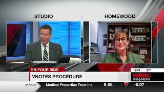 Dr Heidi Straughn Discusses vNOTES with WBRC Fox 6 [upl. by Borek637]