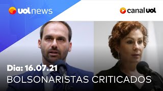 Fundo eleitoral bancada bolsonarista recebe críticas após votos favoráveis  UOL News 16072021 [upl. by Quiteri]