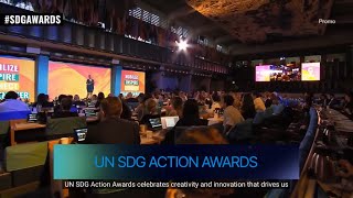 2024 UN SDG Action Awards Ceremony Rai Play Promotion with Noemi  29 October 2024  1800 CET [upl. by Yhtak]