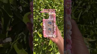 ✨Phone case for your photocards decoden decodenphonecase kpop bts [upl. by Notsyrb470]