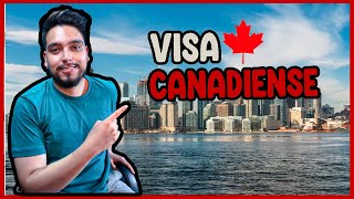 Como TRAMITAR VISA CANADIENSE [upl. by Eaver489]