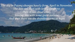 Patong weather April to November [upl. by Enileuqkcaj]