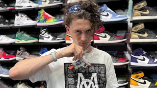 Lil Mabu Goes Shopping For Sneakers With COOLKICKS [upl. by Rodl]