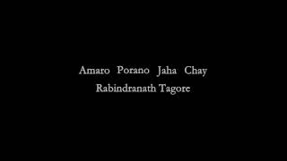 Amaro Porano Jaha Chay  Arijit Singh [upl. by Yortal]