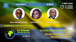 Grande Emission Speciale Bilan des Politiques Sociales du CTRI [upl. by Micro]