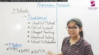 Performance Appraisal Part2  Business Management and HRM  DU  UGC NET  PGT  BCOM [upl. by Lohse]