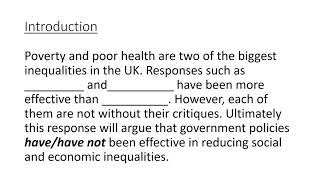 Higher Modern Studies Section 5 Social issues essay [upl. by Selway455]