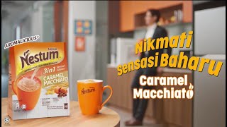 Sensasi Baharu NESTUM Caramel Macchiato [upl. by Ahsyt]