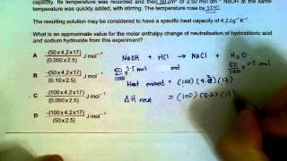 9701 Chemistry June 2011 Paper 11 Q813 [upl. by Amil476]