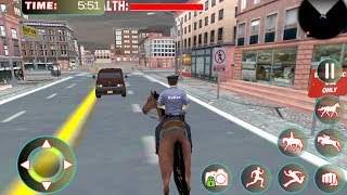 Police Horse Game Criminal Chase 3D by 4wheelgames Android Gameplay HD [upl. by Indyc]