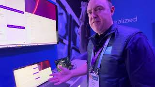 CES 2024  INVITE ONLY  Intel AI PC Generative AI Running OnDevice [upl. by Ydoc]