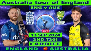 England vs Australia  ENG vs AUS  2nd T20I Match of Australia Tour to England  Cricket Info Live [upl. by Pages]