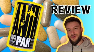 Animal Pak Multivitamin Supplement review [upl. by Lahtnero]