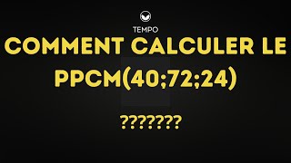 Calcul de PPCM [upl. by Abita]