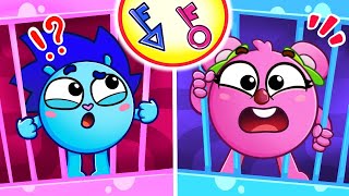 Escape From The Color Prison🔑🌈  Trapped in Rainbow Rooms Fun Puzzle Adventure 🔒 By Baby Zoo TV [upl. by Friend]