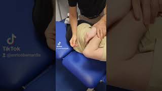 manipolazione lombalgia sciatica sciatalgia osteopatia manipolazione italia [upl. by Kiki]