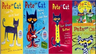 Pete the cat I love my white shoes  pete the cat read aloud collection [upl. by Waters]