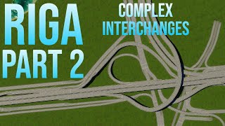 Recreating Riga in Cities Skylines 2  Part 2  Complex Interchanges [upl. by Bary666]