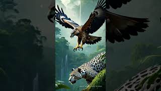 Jaguar vs Harpy Eagle Rainforest Apex Predators [upl. by Chinua]