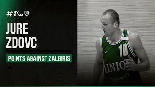 Jure Zdovc battling Zalgiris in 1999 [upl. by Annaear]