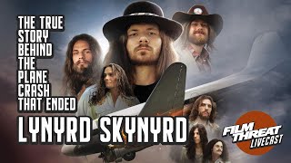 THE TRUE STORY OF THE LYNYRD SKYNYRD PLANE CRASH IN 1977  Film Threat Podcast Live [upl. by Ahsieyk483]