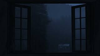 30 Minute Rain Sounds for Sleep  30 Min Heavy rain from an Open Window [upl. by Lavud]